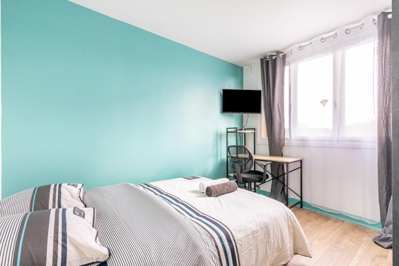 Chic Apart With Parking Apartment Mantes-la-Jolie Ngoại thất bức ảnh